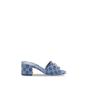 Gucci Women Denim Slides